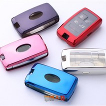 랜드로버 신형 키케이스 TPU 키커버 키홀더, 04. 크롬