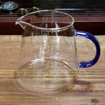 고급 유리 다해 400cc 숙우 공도배/보이차 다구 유리컵 다기