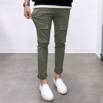 애드매이브 남자 워싱 스판 앞카고 슬림 밴딩팬츠 4color 28부터 35빅사이즈까지