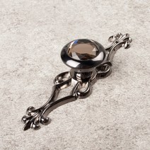 가구손잡이 보석디오스중SET, 흑니켈