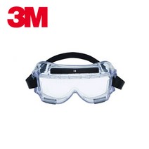 3M 안면보호구 보안경 고글 452AF(직접통풍), 1개