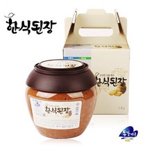 영월농협 동강마루 한식된장 2kg(PET용기), 1박스, 2kg
