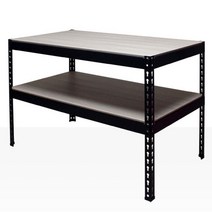 [폴던스랙]무볼트 조립식 작업선반2단 1000 x 700 x 높이(800), 1개