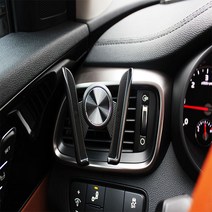 더뉴모하비 무중력차량용거치대 자동차송풍구형스마트폰거치대 자동차거치대 차량거치대 핸드폰거치대, 1개, 다쓰베이더 블랙