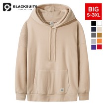 TB-6014-2 빅사이즈 기모 후리스 후드티