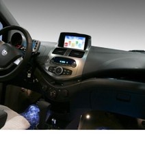 쉐보레B 스파크 내비마감재 일체형 2013년식 유광블랙, 설명참조