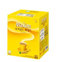  맥심 모카골드 커피믹스 280T x 1개, 280개입, 12g, 1박스 