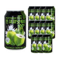 파모빗 찐 코코넛워터 음료, 330ml, 12개