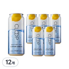 클룹 레몬 스파클링 워터, 12개, 500ml