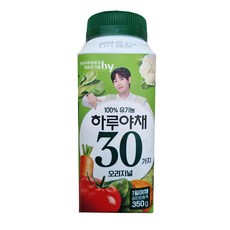 한국야쿠르트 하루야채 오리지널 200ml x 10개 /아이스발송