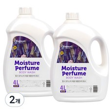 탐사 모이스처 퍼퓸 대용량 바디워시, 4L, 2개