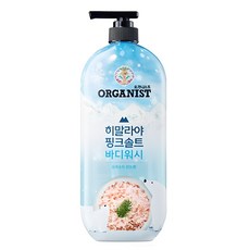 오가니스트 히말라야 핑크솔트 바디워시 포레스트 민트향, 865ml, 1개