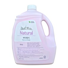 내추럴 바디워시 4kg x2개 업소용 호텔용 대용량, 2개, 4200ml