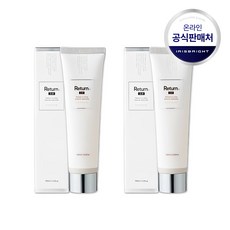 리턴엔2.0 저자극 보습케어크림 연어핵산 시어버터 함유, 100ml, 2개
