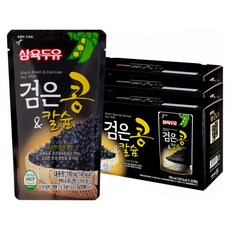 삼육두유 검은콩&칼슘 검은콩두유 파우치, 190ml, 60개