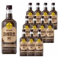 조지아 크래프트 블랙, 800ml, 12개 - 마요펫