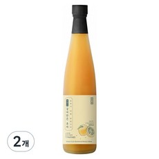 청숨 통째로 갈아만든 유자, 500ml, 2개