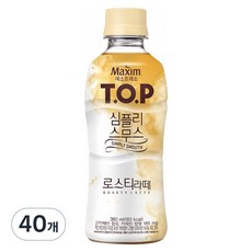 티오피 심플리 스무스 로스티 라떼, 360ml, 40개