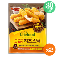 롯데 모짜렐라 치즈스틱, 400g, 2개