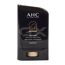 AHC 마스터즈 에어 리치 선스틱 22g (SPF50+) 대용량