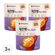 큐원 홈메이드 계란빵믹스, 3개, 50g