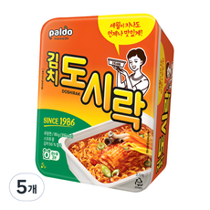 팔도 김치 도시락 86g, 5개