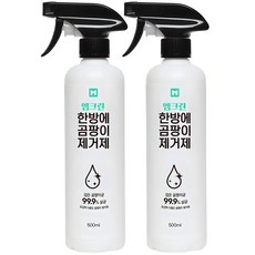 엠크린 한방에 곰팡이 제거제 500ml 벽지 물때 실리콘 베란다 창틀 벽 욕실 화장실 청소