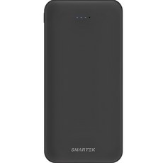 스마텍 듀얼포트 5V 보조배터리 20000mAh, 블랙, STPB-SL2(BK)