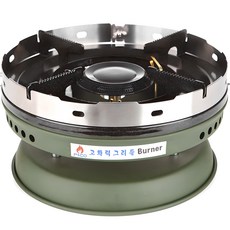 피엔코 고화력 그리들버너 캠핑버너 가스버너 PB-900K (카키) 액출 가스렌지 해바라기버너 낚시, 링가드, 1개