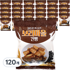 금풍제과 검은콩 깨 보리건빵, 30g, 120개