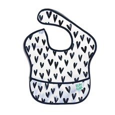 범킨스 슈퍼빕 이유식 턱받이, 하트, 1개, 1개