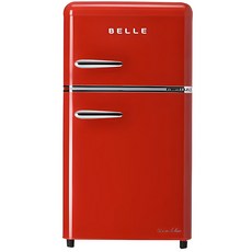 BELLE 레트로 글라스 냉장고 RD09ARDH