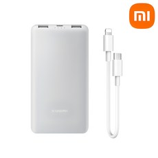 신제품 샤오미보조배터리 8세대 10000mAh+제이팀 초고속케이블 고속충전 P16ZM 삼성 갤럭시 아이폰