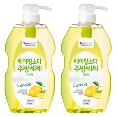 탐사 베이킹소다 주방세제 레몬향, 780ml, 2개 - 다이소몰