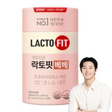 락토핏 생유산균 베베 60포, 120g...