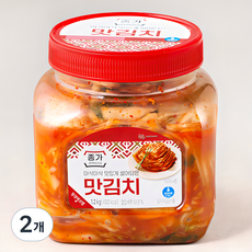 종가 맛김치 PET, 1.2kg, 2개