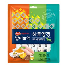 하림펫푸드 밥이보약 강아지 간식 파우치, 닭고기, 240g, 1세트 - 하림펫푸드