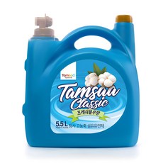 탐사 고농축 섬유유연제 프레쉬 블루, 6L, 1개