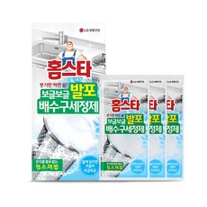 홈스타 보글보글 발포 배수구 세정제, 40g, 1개 - 파이프클리너