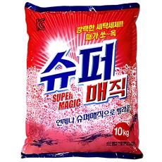 크린테크 슈퍼매직 분말세제 본품, 10kg, 1개