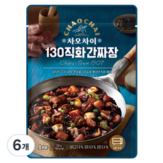 차오차이 130 직화 간짜장, 180g, 6개