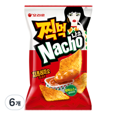 오리온 찍먹 나쵸 치폴레마요소스맛, 6개, 84g