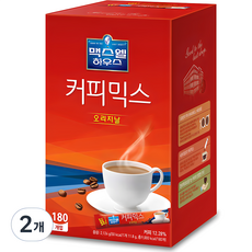 맥스웰하우스 커피믹스 오리지널 스틱형, 12g, 180개입, 2개