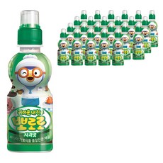 팔도 뽀로로 사과맛 어린이음료 235ml, 24개, 235g