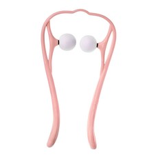 스토리빙 골프공 목 어깨 마사지기, 1개, 핑크