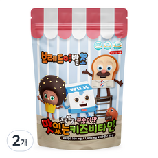 아텍스 브레드이발소 맛있는 키즈비타민 56g, 2개