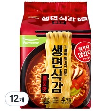 생면식감 매운맛 383.6g, 12개 - 세댁