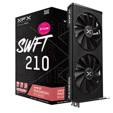 XFX 라데온 RX 6600 SWFT 210 CORE D6 8GB AMD 그래픽카드