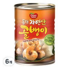 동원 자연산 골뱅이, 230g, 6개