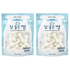 헬로도기 강아지 참좋은껌 실타래 S 18p, 우유맛, 135g, 2개 - 우유껌